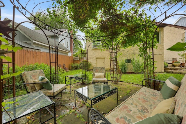 20 Cedar Crest Pl, Norwalk, CT 06854 - view of patio / terrace with an outdoor hangout area