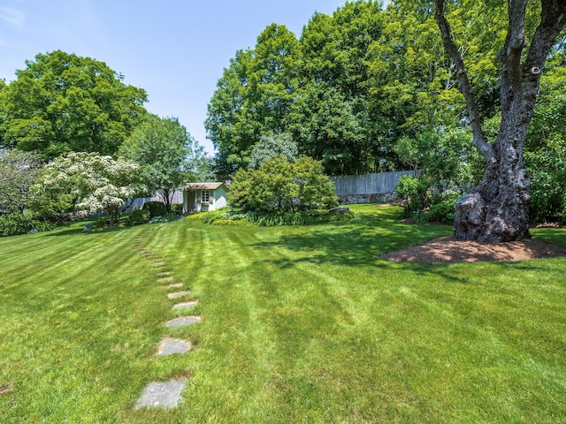 51 Powderhorn Dr, Ridgefield, CT 06877 - view of yard
