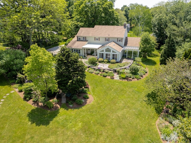 51 Powderhorn Dr, Ridgefield, CT 06877 - view from above of property