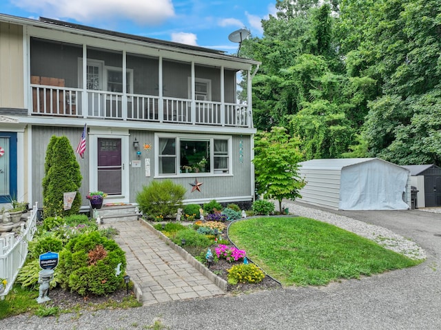 7 Pheasant Run Rd Unit 1, Kent, CT 06757 - view of front of property with an outbuilding