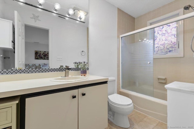 93 Cosey Beach Ave Apt 5, East Haven, CT 06512 - full bath featuring vanity, shower / bathtub combination, and tile patterned floors
