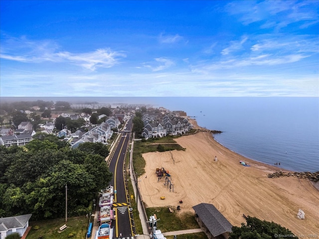 93 Cosey Beach Ave Apt 5, East Haven, CT 06512 - aerial overview of property's location with a large body of water and nearby suburban area