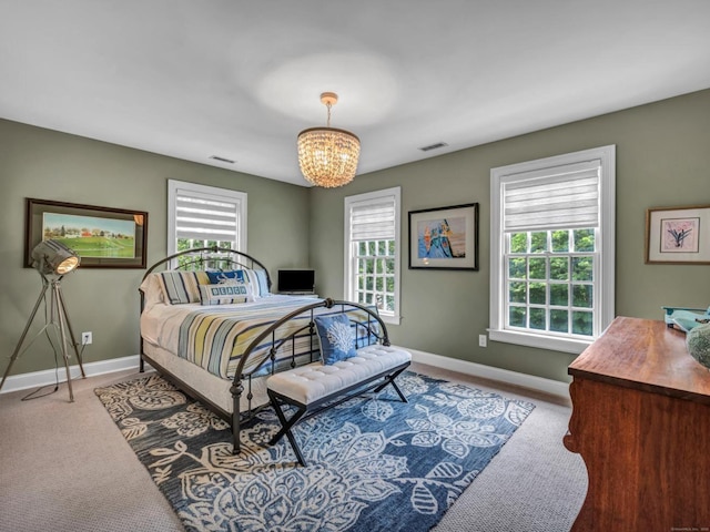 14 Ely Ln, Killingworth, CT 06419 - bedroom featuring carpet and a chandelier