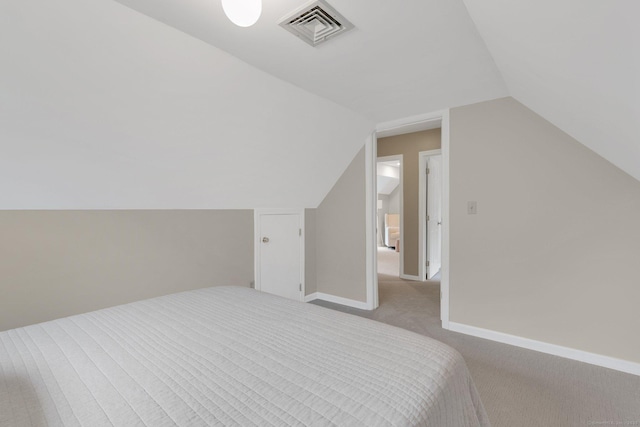 215 Georgetown Dr, Glastonbury, CT 06033 - bedroom featuring vaulted ceiling and light colored carpet