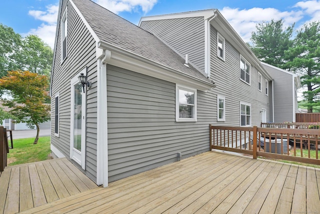 215 Georgetown Dr, Glastonbury, CT 06033 - view of wooden terrace