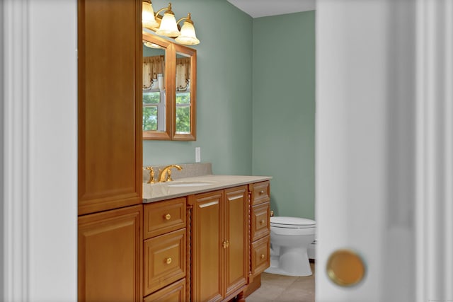288 Pine Ln, Wethersfield, CT 06109 - bathroom with vanity and tile patterned floors