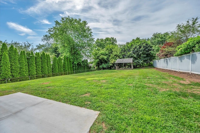 2 Riverview Pl, Cromwell, CT 06416 - fenced backyard with a patio