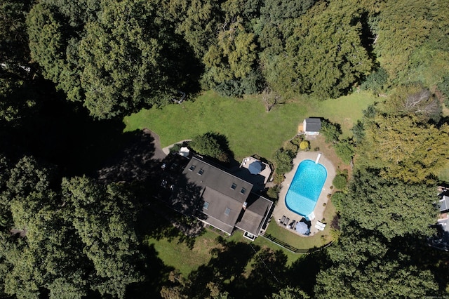 172 Mimosa Cir, Ridgefield, CT 06877 - aerial view of property's location featuring a pool