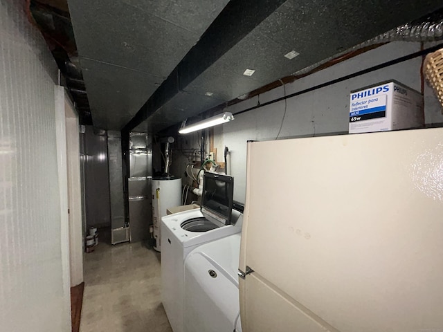 58 E Gate Ln Unit 58, Hamden, CT 06514 - laundry room with independent washer and dryer and water heater