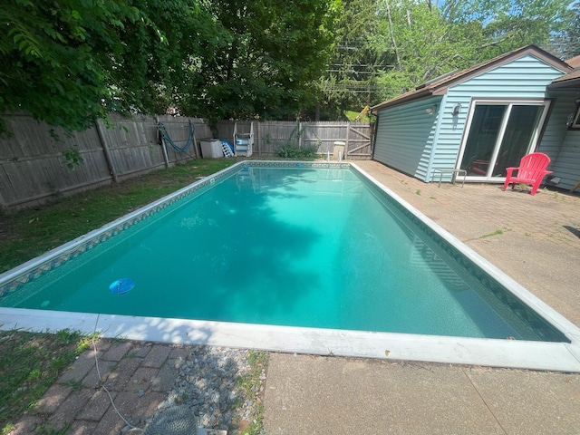 19 Upper Butcher Rd, Ellington, CT 06029 - view of swimming pool with a fenced backyard and a patio
