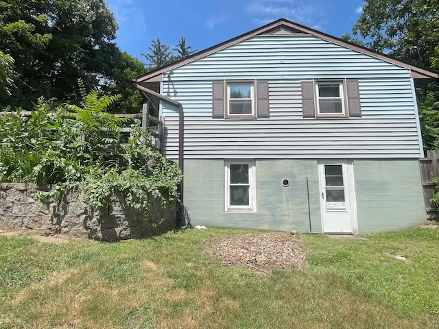 19 Upper Butcher Rd, Ellington, CT 06029 - back of property with a yard
