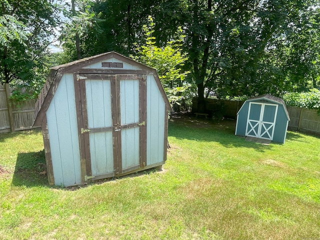 19 Upper Butcher Rd, Ellington, CT 06029 - view of shed with a fenced backyard