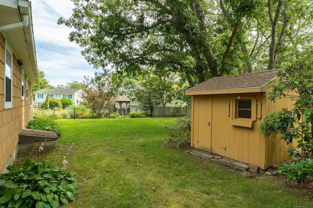 18 Saint Joseph Ct, Groton, CT 06340 - fenced backyard with a shed