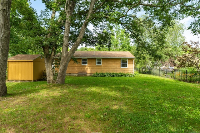 18 Saint Joseph Ct, Groton, CT 06340 - view of yard with a storage unit
