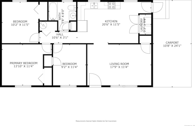 18 Saint Joseph Ct, Groton, CT 06340 - view of floor plan / room layout