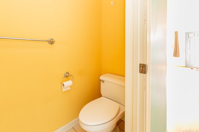 286 Laura Blvd Unit 286, Norwich, CT 06360 - bathroom with toilet and tile patterned floors