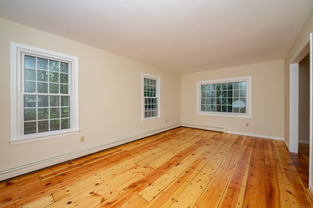 30 Streamview Cir, Guilford, CT 06437 - empty room with light wood-style flooring and baseboards
