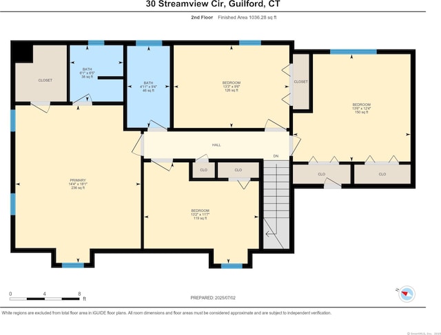 30 Streamview Cir, Guilford, CT 06437 - view of floor plan / room layout