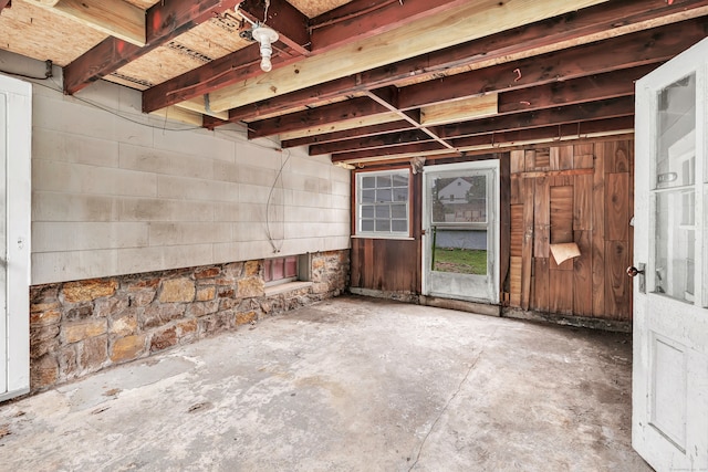 2 Scofield Pl, Norwalk, CT 06855 - unfurnished room featuring concrete floors