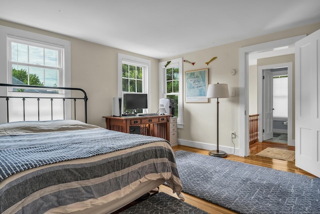45 Graves Ave, Guilford, CT 06437 - bedroom featuring wood finished floors and baseboards