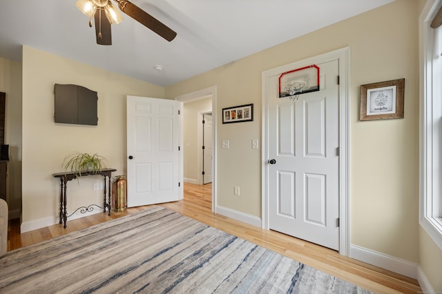 40 Briggs Rd, Lebanon, CT 06249 - bedroom with wood finished floors and a ceiling fan