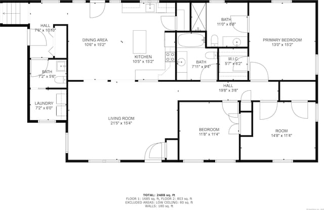 40 Briggs Rd, Lebanon, CT 06249 - view of property floor plan