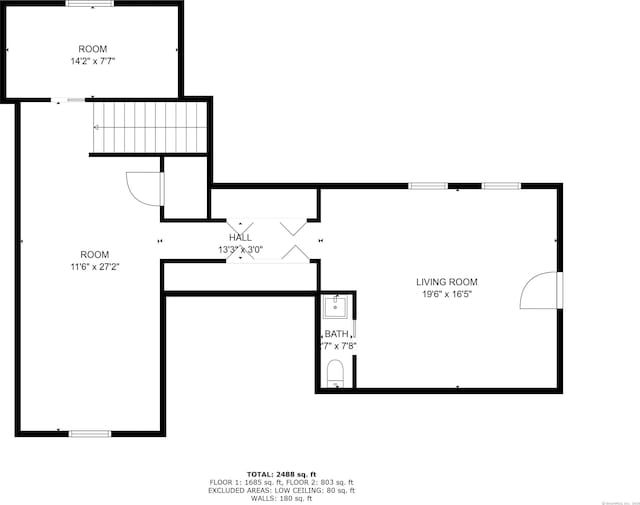 40 Briggs Rd, Lebanon, CT 06249 - view of floor plan / room layout