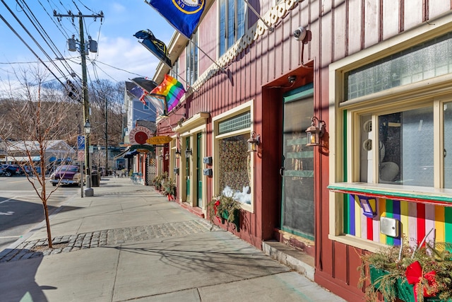 43 N Main St, Chester, CT 06412 - view of concrete street featuring street lighting and sidewalks