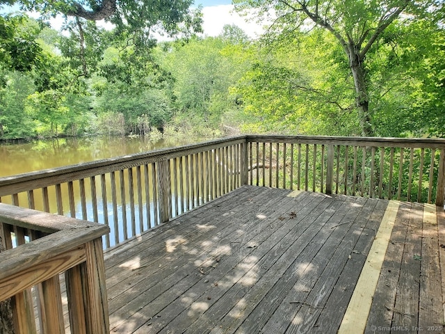 252 Old Canterbury Tpke Lot 19, Norwich, CT 06360 - wooden deck featuring a water view