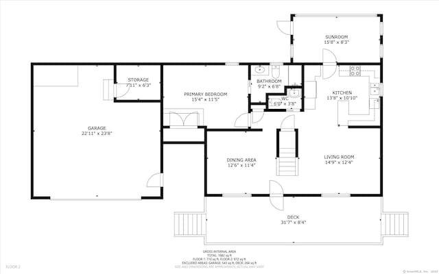 70 Laurel Hill Dr, Woodstock, CT 06282 - view of floor plan / room layout