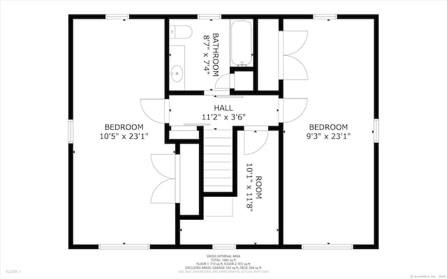 70 Laurel Hill Dr, Woodstock, CT 06282 - view of floor plan / room layout