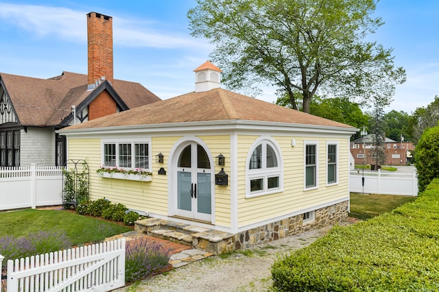 5 S Main St, Essex, CT 06426 - rear view of property with a shingled roof