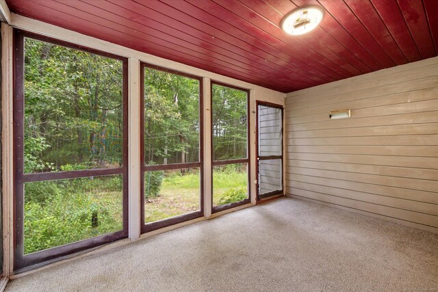 853 Pole Bridge Rd, Woodstock, CT 06281 - view of unfurnished sunroom