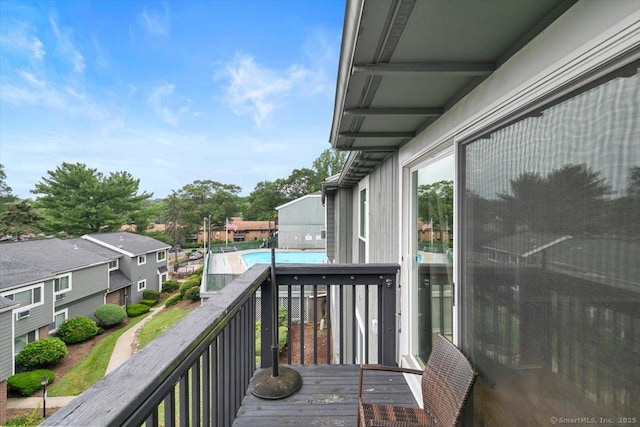 153 Marconi Ave Unit 153, Bridgeport, CT 06606 - balcony with view of pool