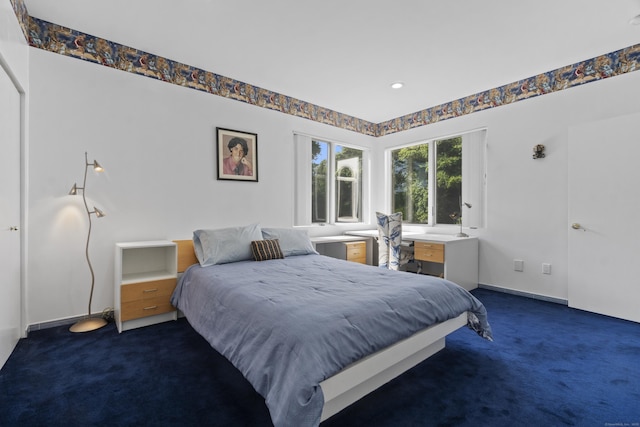 45 Brookview Ct, Groton, CT 06340 - carpeted bedroom with baseboards and recessed lighting
