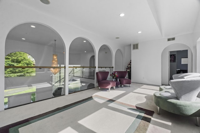 45 Brookview Ct, Groton, CT 06340 - common area with recessed lighting