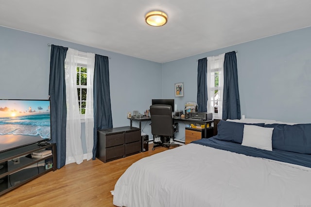 40 Rosina Rd, Hamden, CT 06514 - bedroom with wood finished floors and a desk