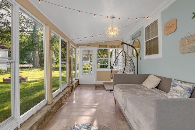 40 Rosina Rd, Hamden, CT 06514 - sunroom / solarium featuring plenty of natural light and ornamental molding