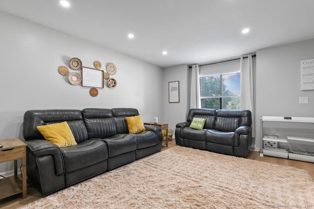 121 Russo Ave Unit 11, East Haven, CT 06513 - living area featuring recessed lighting and wood finished floors