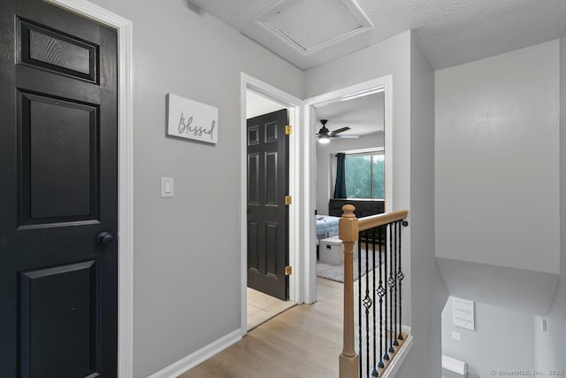 121 Russo Ave Unit 11, East Haven, CT 06513 - hall featuring light wood-type flooring and an upstairs landing