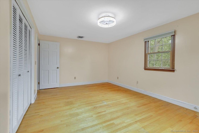 53 Montclair Dr, Manchester, CT 06042 - unfurnished bedroom featuring light wood-type flooring and a closet