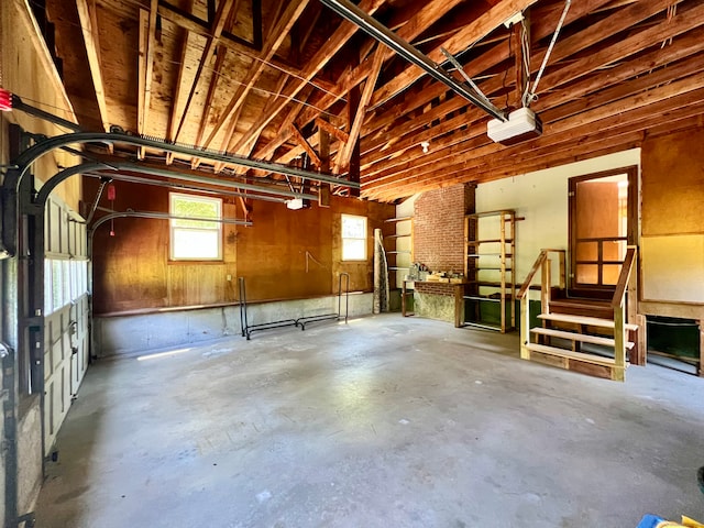45 Canton Rd, Granby, CT 06035 - garage featuring a garage door opener