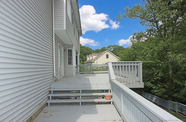 29 Quarry Ln, Hamden, CT 06518 - view of wooden deck