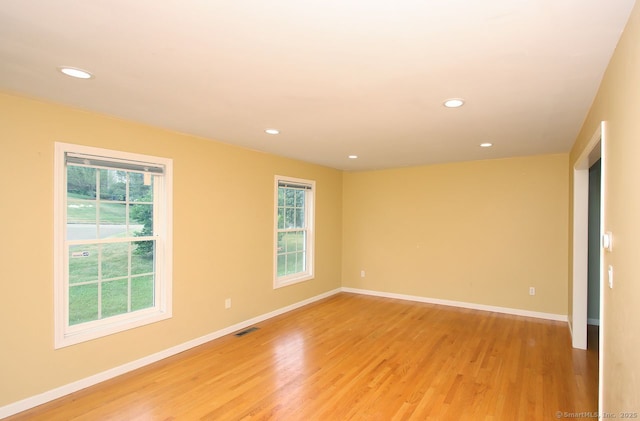29 Quarry Ln, Hamden, CT 06518 - unfurnished room with light wood-style flooring and recessed lighting