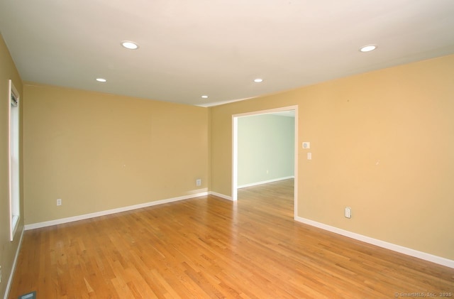 29 Quarry Ln, Hamden, CT 06518 - empty room with recessed lighting and light wood finished floors