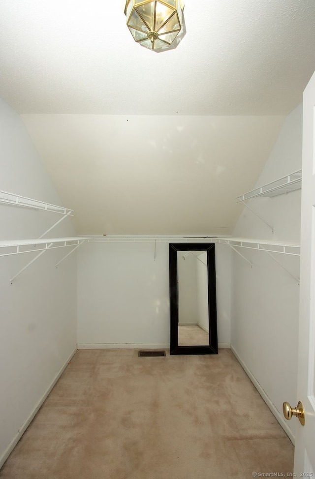 29 Quarry Ln, Hamden, CT 06518 - spacious closet featuring lofted ceiling and light carpet