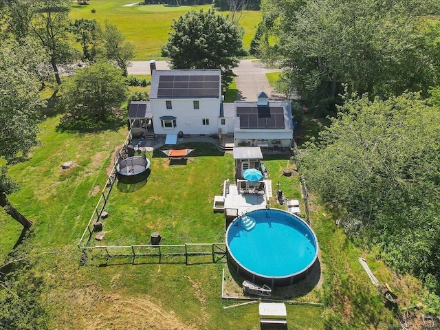 80 Bread And Milk St, Coventry, CT 06238 - drone / aerial view of a pool