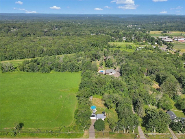 80 Bread And Milk St, Coventry, CT 06238 - aerial overview of property's location featuring a forest