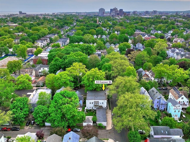53 Canner St Apt 2, New Haven, CT 06511 - aerial perspective of suburban area