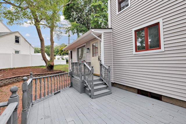 162 Sheppard St, Stratford, CT 06614 - view of wooden terrace